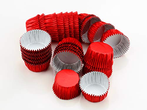 Alu-Kapseln 24mm rot 25 Stück