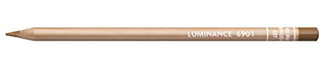 Caran D'ache Luminance 6901 Colour Pencil Brown Ochre (6901.037 ) by Caran d'Ache