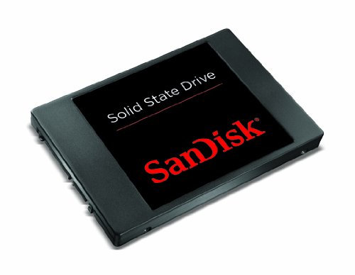 SanDisk SDSSDP-064G-G25 - Disco Duro sólido Interno SSD de 64 GB (SATA III, 2.5, 475 MB/s de Lectura), Color Negro