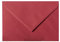 Paper24 25 Briefumschläge 140 x 190 mm Wein-Rot 120 g/qm