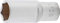 BGS 10562 | Douille pour clé, six pans, longue | 12,5 mm (1/2) | 22 mm