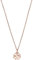 XENOX XS2923R Damen Collier Knoten Happy Hour Sterling-Silber 925 Rose 45 cm