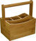Lipper International Porte-Couverts en Bambou avec poignée pivotante 8842