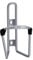 BBB Cycling Water Bottle Holder Universal Bike Bottle Cage for Road Bike and MTB Lightweight FuelTank BBC-03 Silver
