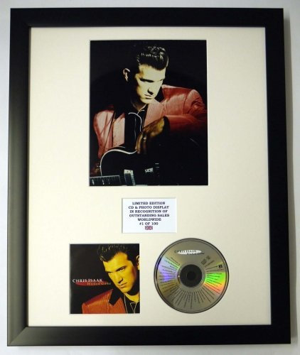 CHRIS ISAAK/Darstellung mit Foto und CD | Limited Edition des Albums WICKED GAME
