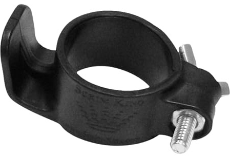 Scrim King Universal Scrim Clamp Compatible with Tripod Lighting & Speaker Stands for Event Decor & Stage Use - Durable Strong Grip Setup, Easy Install & Lightweight Accessory - Black - Pack of 1