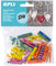 APLI Sachet de 20 pinces en bois - Décors assortis - 35 x 7 mm
