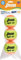 Penn QST 60 Tennisbälle – Jugendliche Filz Orange Dot Tennisbälle für Anfänger – 3 Ball Polybag