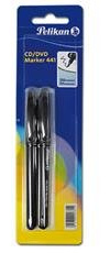 Pelikan CD/DVD Marker 441 Blau/Schwarz 2er Blister