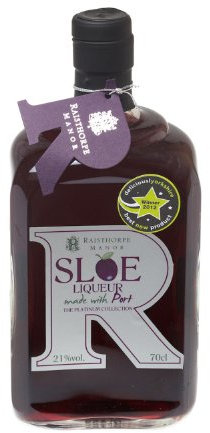 Raisthorpe Manor Sloe Liqueur with Port The Platinum Collection 70cl Bottle