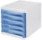 helit H6129984 Helit Schubladenbox blau
