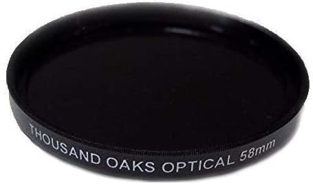 72 mm Threaded Black Polymer Solar Filter for Camera