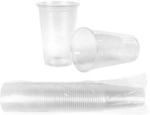 HEKU 1000-er Pack Trinkbecher, 0,2l I Aus haltbarem, recyclebarem PP I Klares Design I Ideal für Großveranstaltungen