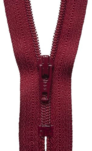 YKK Coil Zip, No. 520 Scarlet Berry, 51 cm Length