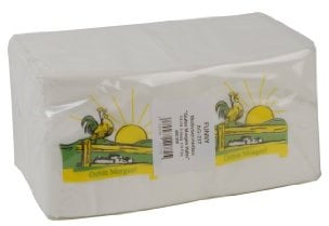 Funny Motivservietten, 2 lagig, Guten Morgen/Frühstücksserviette 25 x 25 cm 1/4 Falz, 10er Pack (10 x 400 Stück), Mittel