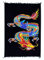 Ciffre Sarong Pareo Wickelrock Strandtuch Tuch Wickeltuch Handtuch + Schnalle Drache
