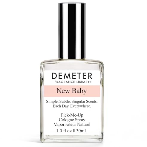 DEMETER Natural Perfume Spray Cologne for Women and Men, New Baby ., 1 oz