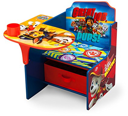 Delta Children Chair Desk with Storage Bin, Nick Jr. PAW Patrol