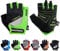 meteor radhandschuhe MTB Handschuhe Herren Gel GX31 Green fahrradhandschuhe Mountainbike Handschuhe - Radsport Handschuhe Damen - Radsporthandschuhe Downhill Wandern Fahrrad Handschuhe Kinder
