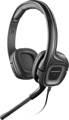 Plantronics Audio 355 Multimedia Headset,Black Black
