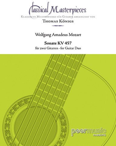 W. A. Mozart - Sonate KV 457 - Gitarrenduo (Gitarre)