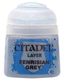 CITADEL Games Workshop Colour Layer: Fenrisian Grey (12ml) Paint