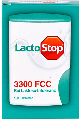 LactoStop, 3300 FCC, für den vorgesehenen Anwendungsbereich, 100 Tabletten | den vorgesehenen Anwendungsbereich, 3300 FCC, Tabletten, Klickspender, Packungsgröße: 100 Tabletten