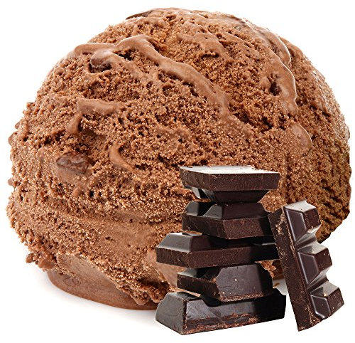 Bitterschokolade Geschmack 1 Kg Gino Gelati Eispulver Softeispulver für Ihre Eismaschine