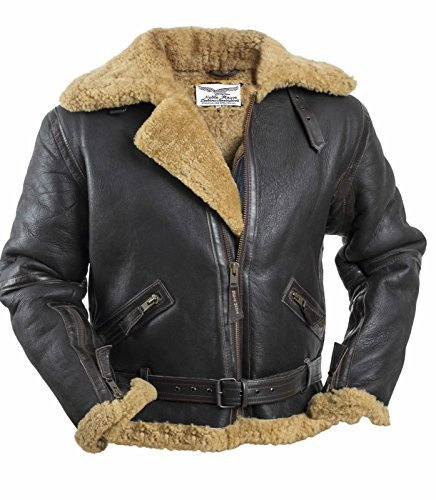Noble House Blouson d'aviateur R.A.F Peau de Mouton (L)