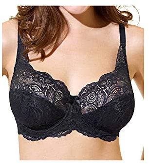 Panache Women's Andorra Full Cup Bra Black 5675 Full cup 30DD