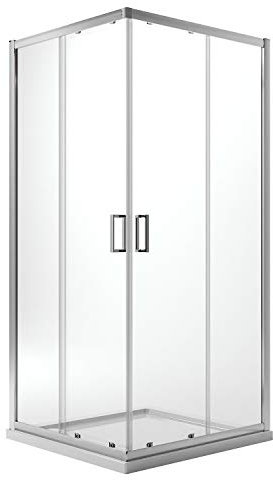 Idralite Box Mampara de Ducha Rectangular 70x90 H185 Transparente 6mm Mod. Ready