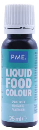 PME Food Colour Liquid - Spruce Green (25ml)