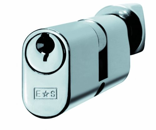 Carlisle Brass CYA72370SC Architectural Oval Cylinder & Turn 70mm Satin, Silver