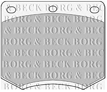 Borg & Beck BBP1095 Brake Pads To Fit Ford Capri/Cortina/Escort