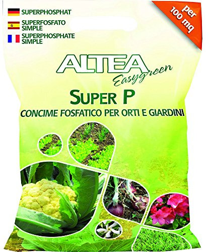 ALTEA SUPER P Concime fosfatico per orti e giardini, Sacco da 5 kg