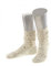 Almbock Trachtensocken Herren - Trachtenstrümpfe aus Merino Wolle in vielen Modellen und Farben - Lange und kurze bayerische Socken für Lederhose (Natur meliert | Kurz Merino, 39-41)