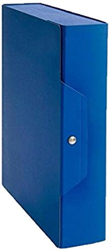 Brefiocart 020E7616 Scatola Porta-Progetti, blu, 5 pezzi