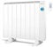 Orbegozo RRE 1510 A, Emisor térmico bajo consumo, 1500 W, 8 elementos reales, aluminio, mando a distancia, funcionamiento programable,botón de desconexión total, pared o pie, color blanco