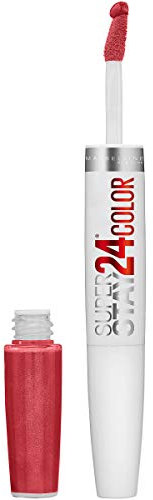 Maybelline New York Superstay 24, 2-step Lipcolor, Continuous Coral 020