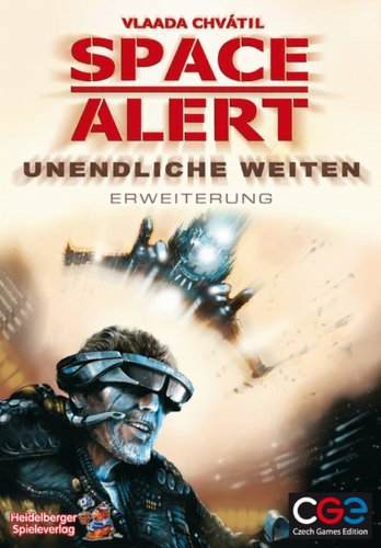 Czech Games Edition CZ018 Space Alert Unendliche Weiten Brettspiel, Mehrfarbig