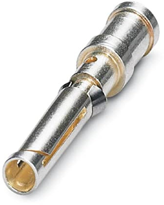 PHOENIX CONTACT CK1.6-ED-0.75BU AG Crimpkontakt, Gedreht, Buchse, 0.75mm²-0.75mm² Anschlussquerschnitt, AWG 18, 1.6mm Kontaktdurchmesser, 100 Stück