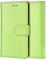 Genuine Leather Bookcase for iPhone 13, Premium authentic Genuine Leather Wallet case with Magnetic, Kickstand, Cash & Card Slots Stockproof Slim Flip bookcase cover 6.1 (Green)