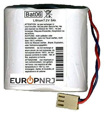ATRAL LOGISTY Batteria Sistema D'ALLARME DAITEM BATLI06 7.2V 5AH - PILA BATLI06