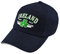 Irischer Baseball Cap mit Irland Text, Kleeblatt Design | Sportlich Rugby Dunkelblau Baseballkappe für Herren