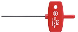 Wiha Stiftschlüssel mit Schlüsselgriff Sechskant brüniert (00894) 1,5 x 60 mm