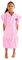 COR Surf Kinder Handtuch Poncho - Weicher, schnell trocknender Bade Poncho aus Mikrofaser, Kapuzenhandtuch mit Taschen, leicht und farbecht für Kinder von 3-8 Jahren, Pink, Einheitsgröße