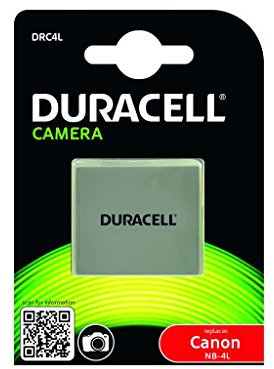 Duracell DRC4L - Digital Camera Battery 3.7V 720mAh (36 warranty)