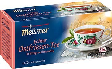 Meßmer Feinster Ostfriesen-Tee 25 TB, 2er Pack (2 x 37,5 g Packung)