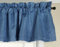 Stylemaster Gabrielle Schaumstoffpolster Querbehang, 56 von 43 cm, blau, Valance