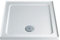 Twyford TR6211WH White Square 4 Upstand Shower Tray, 760 mm x 760 mm,